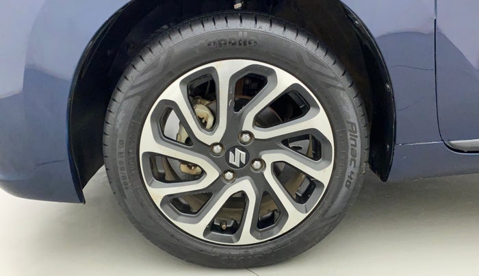 2022 Maruti Baleno ALPHA 1.2 AGS, Petrol, Automatic, 6,942 km, Left Front Wheel