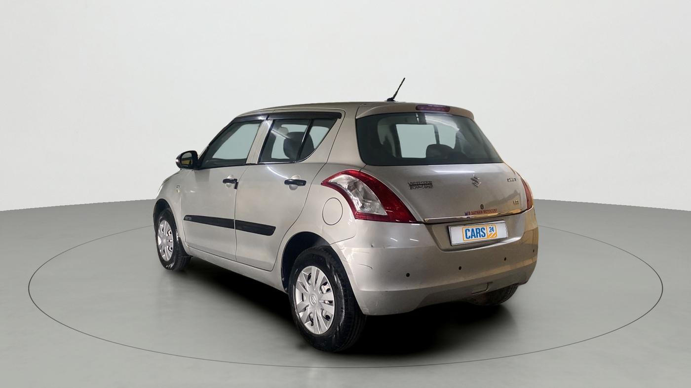 2015 Maruti Swift LDI, Diesel, Manual, 80,303 km, Left Back Diagonal