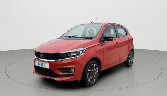 2021 Tata Tiago XZ PLUS PETROL, Petrol, Manual, 4,136 km, Left Front Diagonal