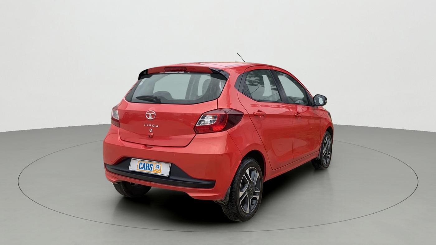 2021 Tata Tiago XZ PLUS PETROL, Petrol, Manual, 4,136 km, Right Back Diagonal