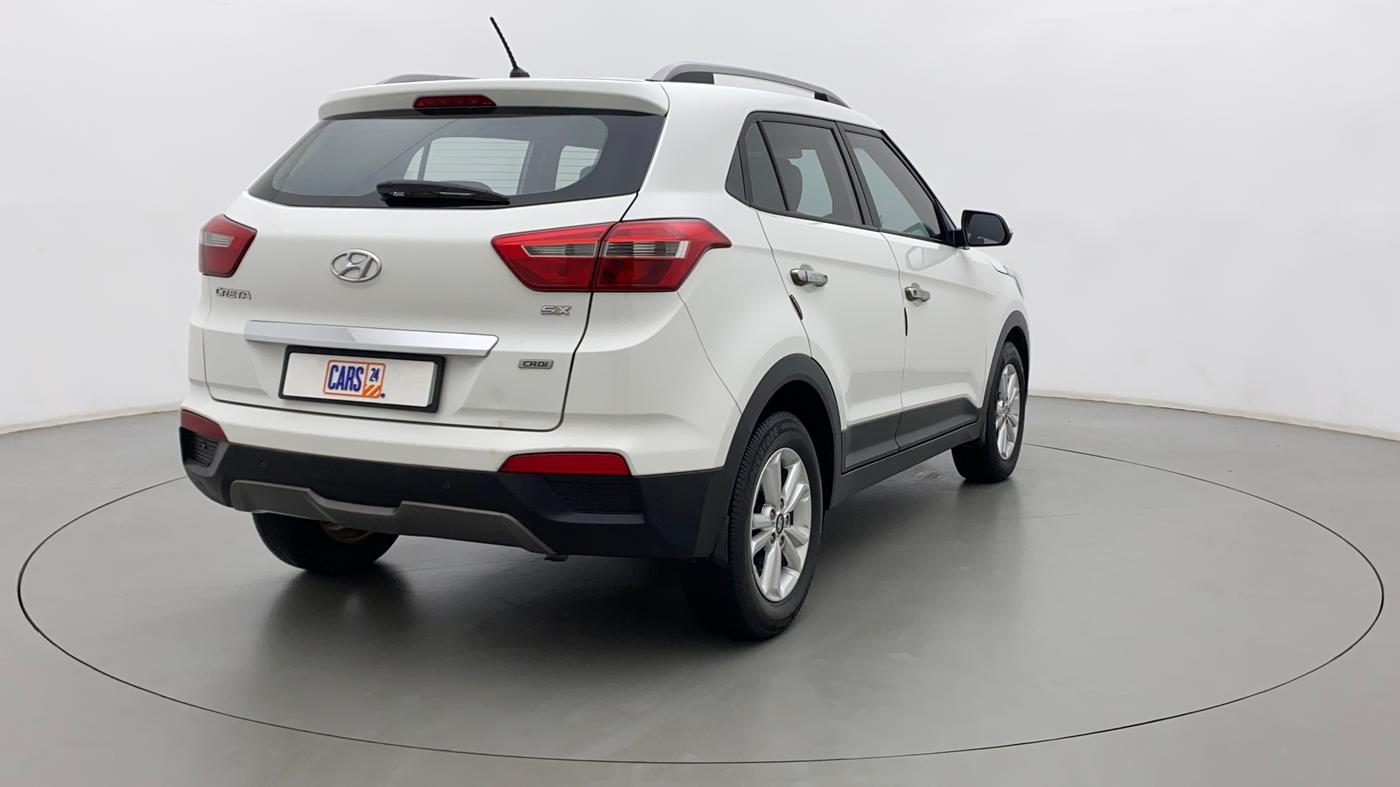 2016 Hyundai Creta SX 1.6 DIESEL, Diesel, Manual, 90,673 km, Right Back Diagonal