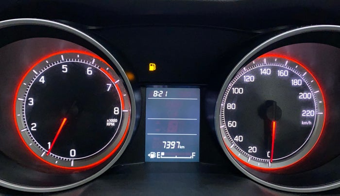 2022 Maruti Swift VXI, Petrol, Manual, 7,396 km, Odometer Image