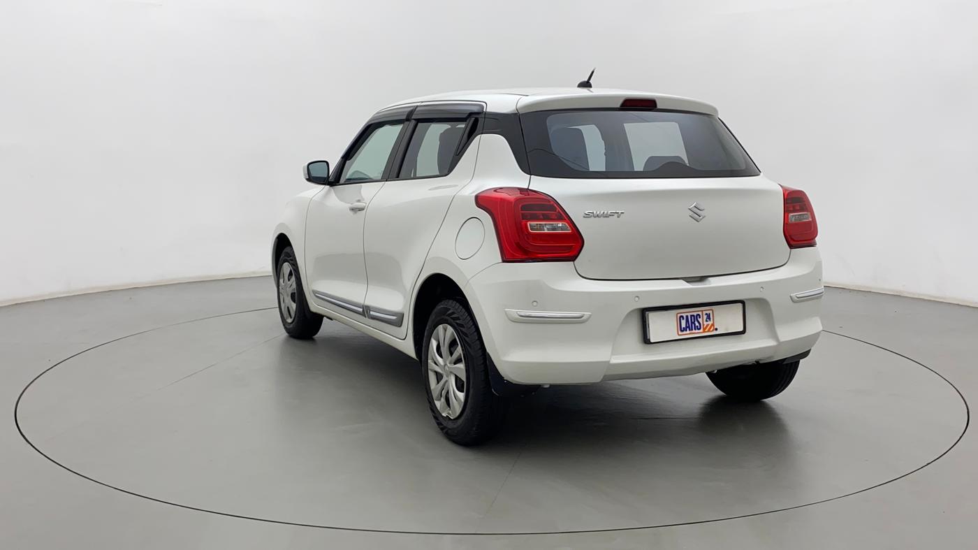2022 Maruti Swift VXI, Petrol, Manual, 7,396 km, Left Back Diagonal