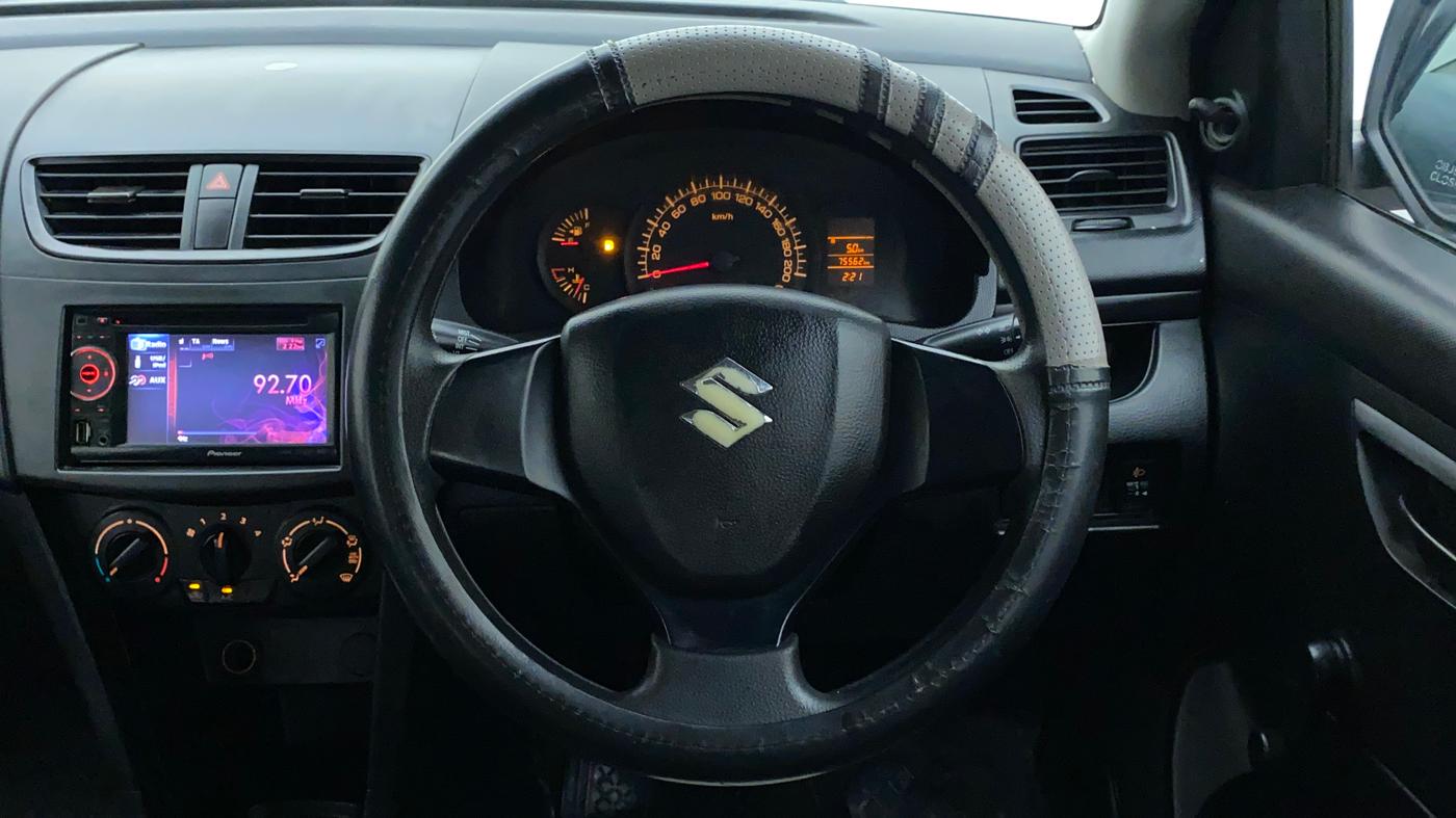 2012 Maruti Swift LDI, Diesel, Manual, 75,562 km, Steering Wheel Close Up