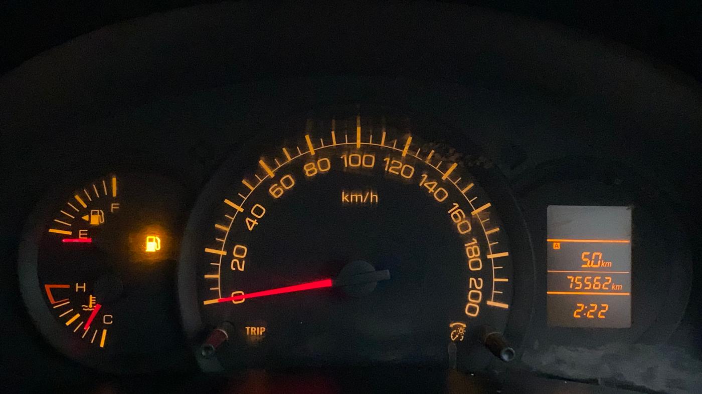 2012 Maruti Swift LDI, Diesel, Manual, 75,562 km, Odometer Image