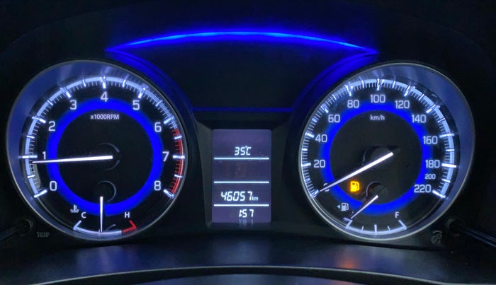 2019 Maruti Baleno DELTA PETROL 1.2, Petrol, Manual, 46,057 km, Odometer Image