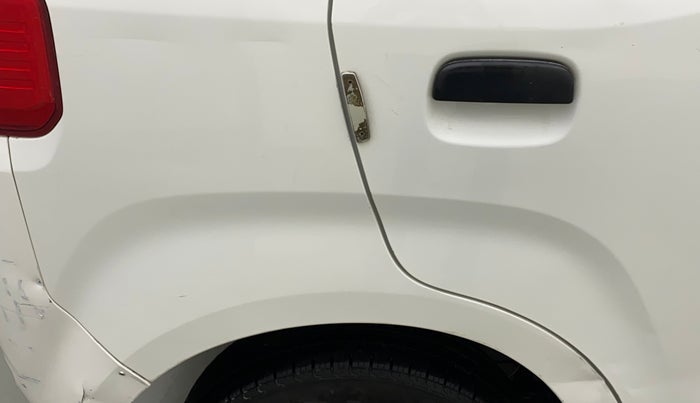 2019 Maruti New Wagon-R LXI CNG 1.0, CNG, Manual, 86,251 km, Right quarter panel - Slightly dented