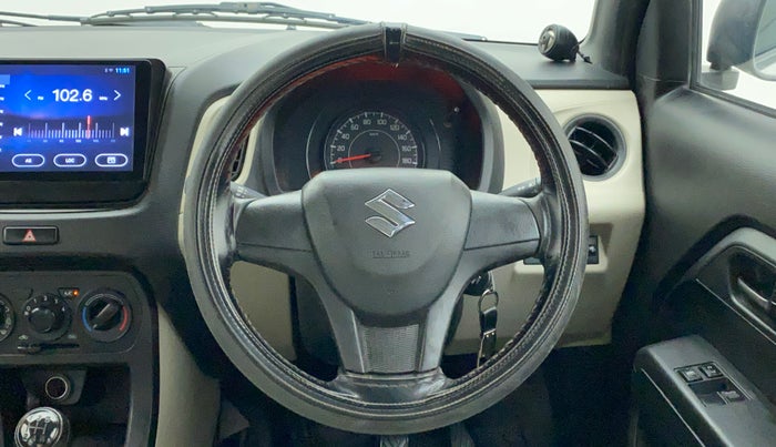 2019 Maruti New Wagon-R LXI CNG 1.0, CNG, Manual, 86,251 km, Steering Wheel Close Up