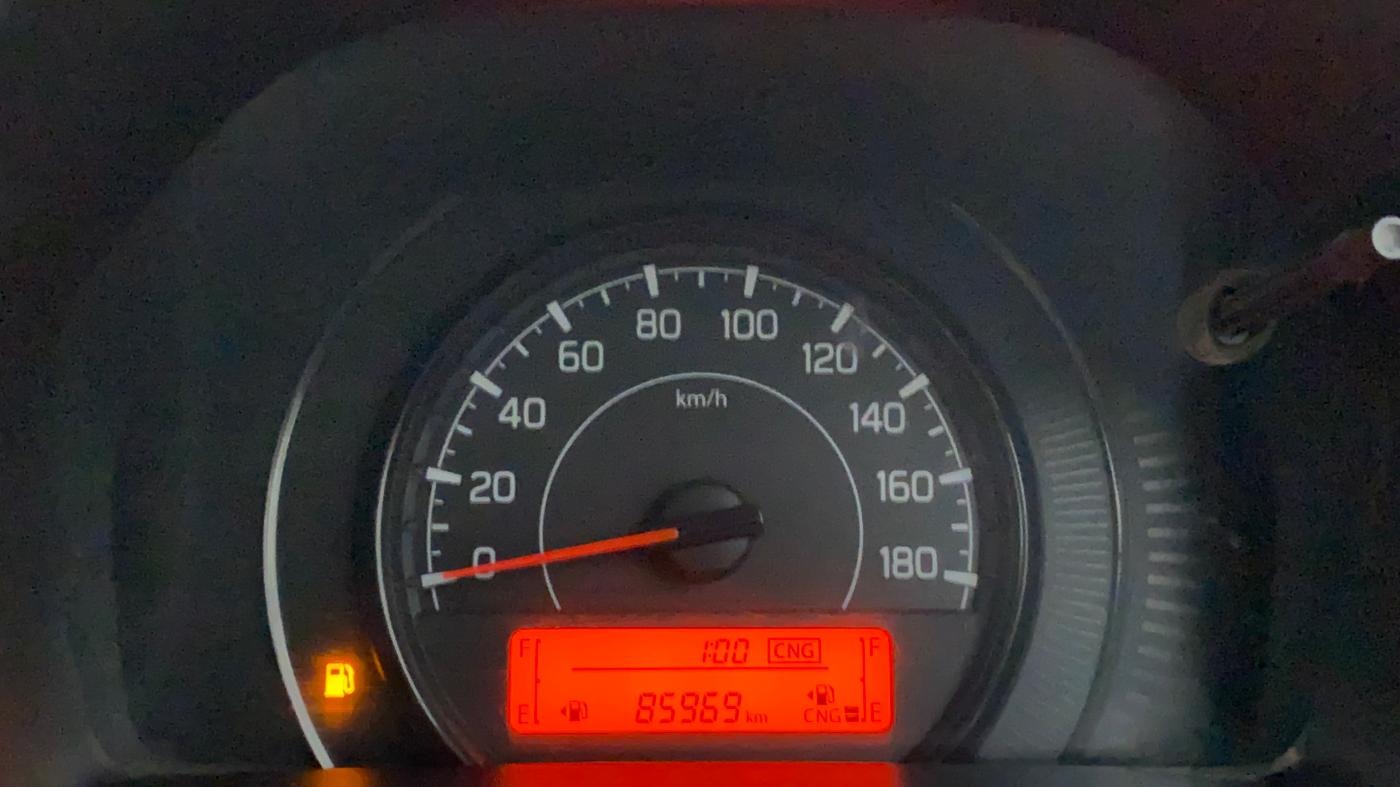 2019 Maruti New Wagon-R LXI CNG 1.0, CNG, Manual, 86,251 km, Odometer Image
