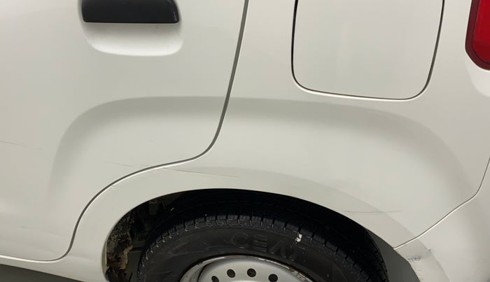 2019 Maruti New Wagon-R LXI CNG 1.0, CNG, Manual, 86,251 km, Left quarter panel - Slightly dented