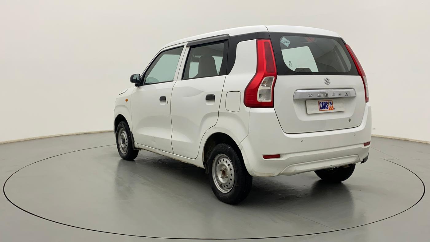 2019 Maruti New Wagon-R LXI CNG 1.0, CNG, Manual, 86,251 km, Left Back Diagonal