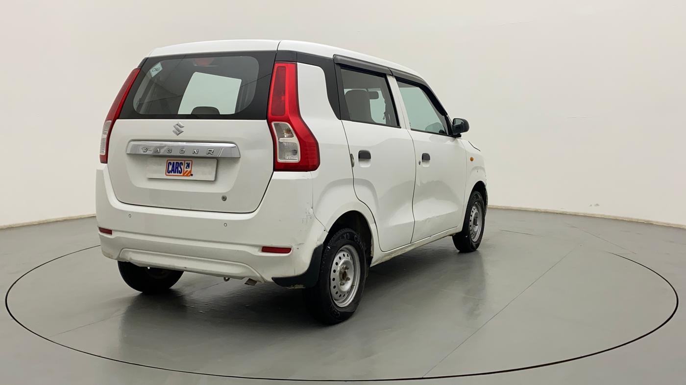 2019 Maruti New Wagon-R LXI CNG 1.0, CNG, Manual, 86,251 km, Right Back Diagonal