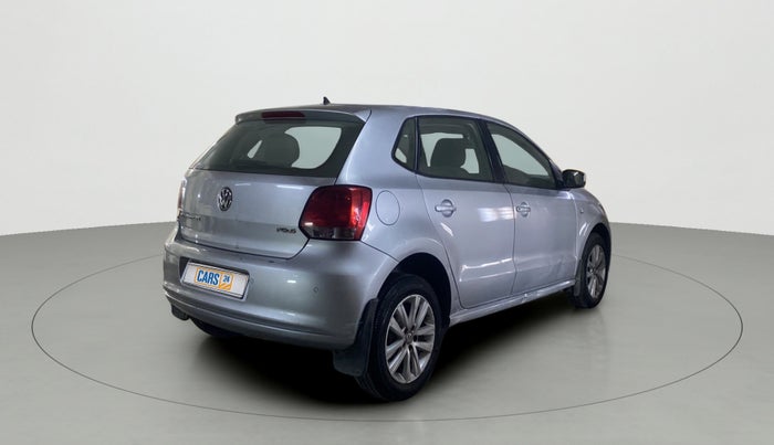 2013 Volkswagen Polo HIGHLINE1.2L, Petrol, Manual, 86,979 km, Right Back Diagonal
