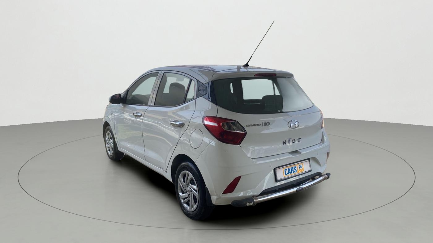 2021 Hyundai GRAND I10 NIOS MAGNA 1.2 KAPPA VTVT, Petrol, Manual, 19,496 km, Left Back Diagonal