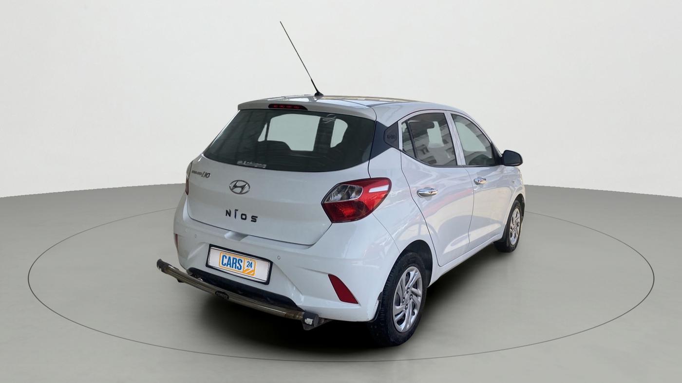 2021 Hyundai GRAND I10 NIOS MAGNA 1.2 KAPPA VTVT, Petrol, Manual, 19,496 km, Right Back Diagonal