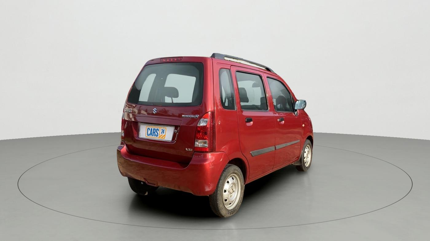 2010 Maruti Wagon R LXI MINOR, Petrol, Manual, 87,778 km, Right Back Diagonal