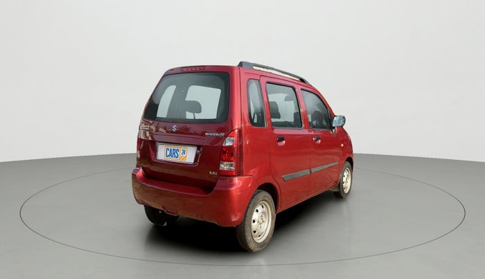 2010 Maruti Wagon R LXI MINOR, Petrol, Manual, 87,778 km, Right Back Diagonal