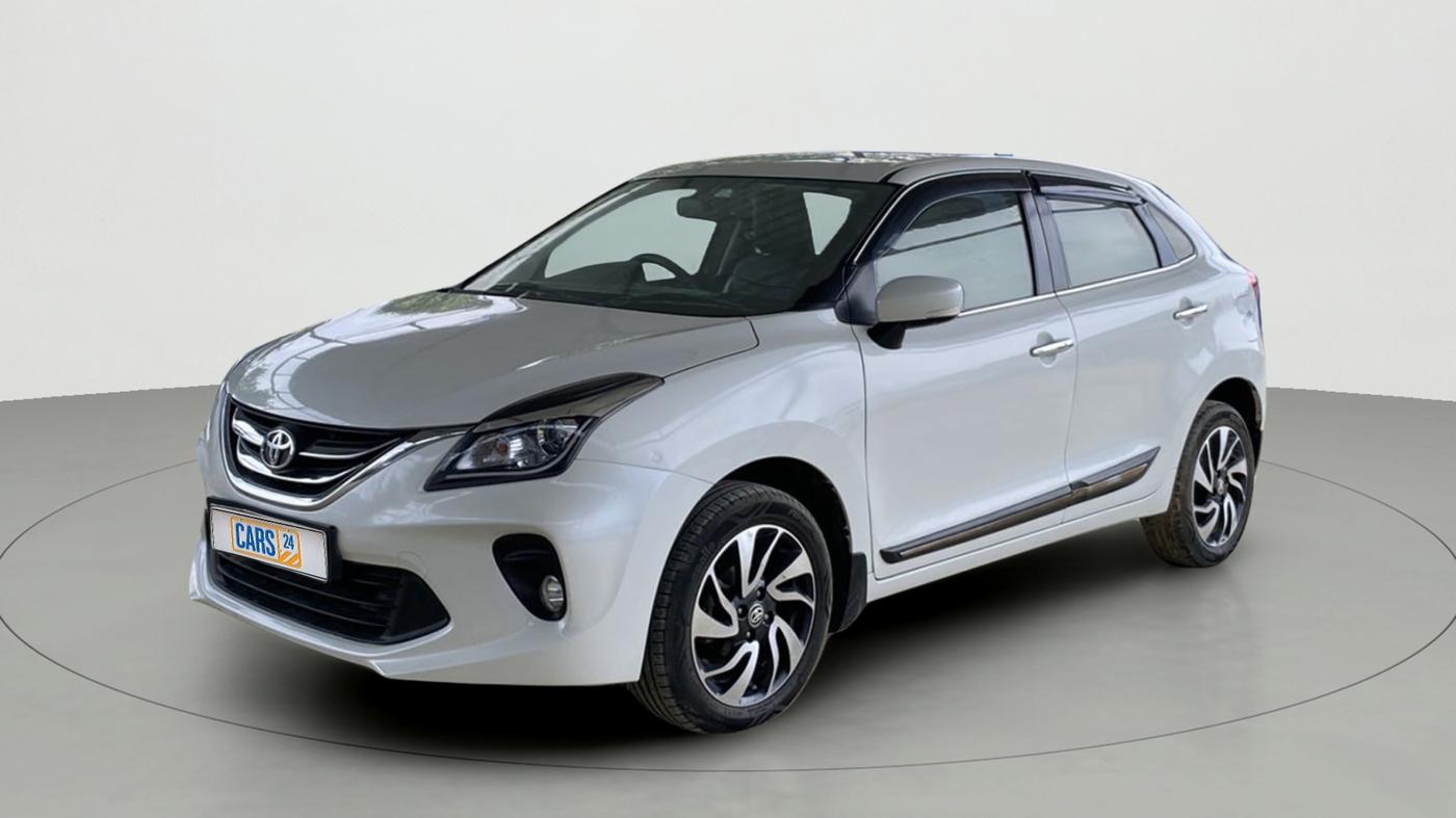 2020 Toyota Glanza V, Petrol, Manual, 25,940 km, Left Front Diagonal