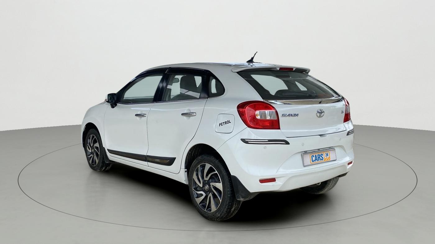 2020 Toyota Glanza V, Petrol, Manual, 25,940 km, Left Back Diagonal