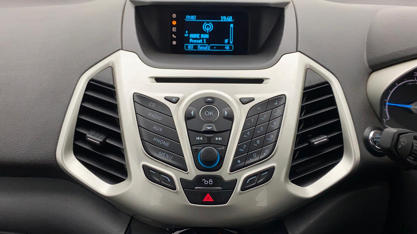 2016 Ford Ecosport TITANIUM+ 1.5L DIESEL, Diesel, Manual, 1,06,835 km, Infotainment System