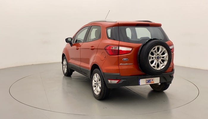 2016 Ford Ecosport TITANIUM+ 1.5L DIESEL, Diesel, Manual, 1,06,835 km, Left Back Diagonal