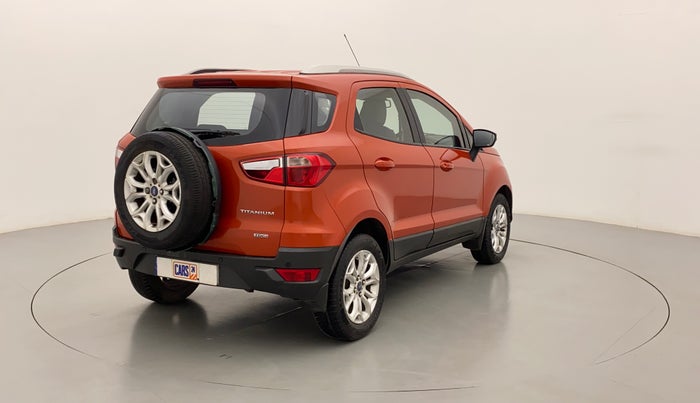 2016 Ford Ecosport TITANIUM+ 1.5L DIESEL, Diesel, Manual, 1,06,835 km, Right Back Diagonal