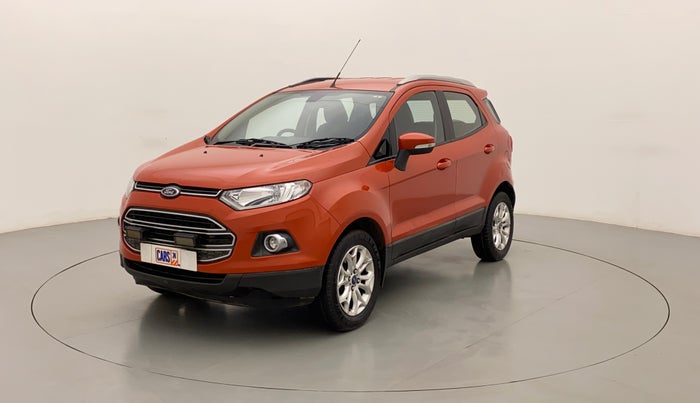 2016 Ford Ecosport TITANIUM+ 1.5L DIESEL, Diesel, Manual, 1,06,835 km, Left Front Diagonal