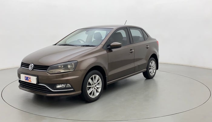2017 Volkswagen Ameo HIGHLINE1.5L, Diesel, Manual, 1,10,257 km, Left Front Diagonal