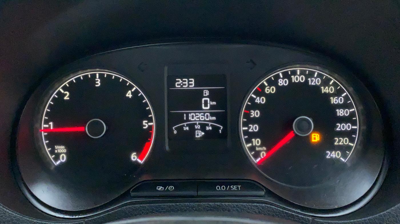 2017 Volkswagen Ameo HIGHLINE1.5L, Diesel, Manual, 1,10,257 km, Odometer Image