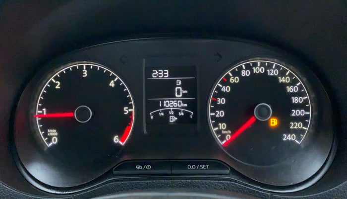 2017 Volkswagen Ameo HIGHLINE1.5L, Diesel, Manual, 1,10,257 km, Odometer Image