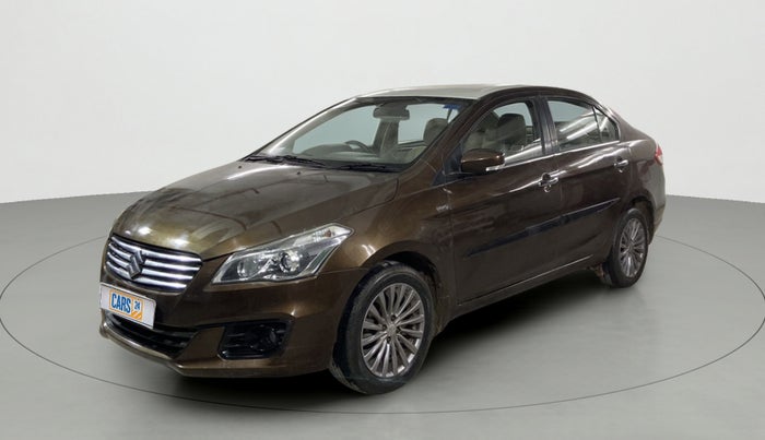 2014 Maruti Ciaz ZXI, Petrol, Manual, 84,712 km, Left Front Diagonal