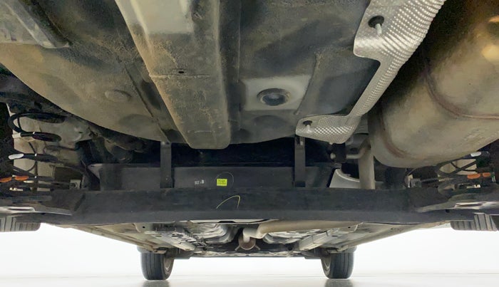 2022 Hyundai AURA SX 1.2 (O), Petrol, Manual, 7,030 km, Rear Underbody