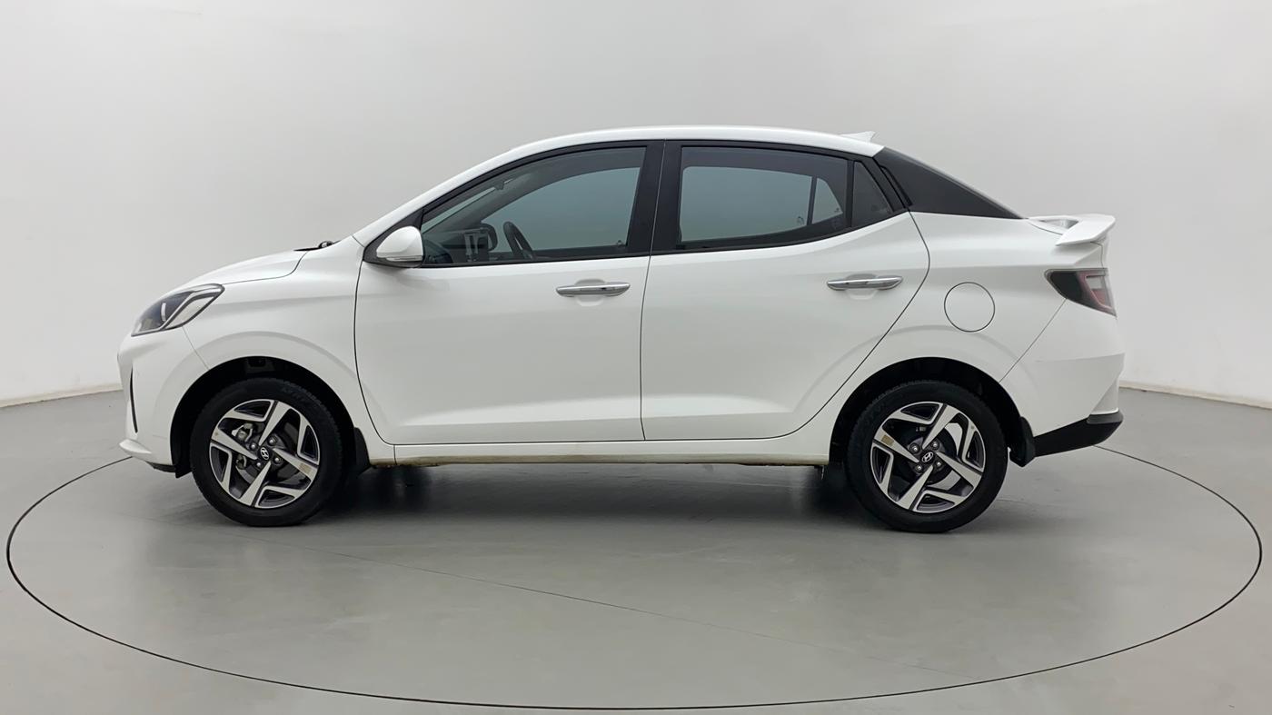 2022 Hyundai AURA SX 1.2 (O), Petrol, Manual, 7,030 km, Left Side