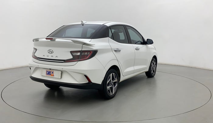 2022 Hyundai AURA SX 1.2 (O), Petrol, Manual, 7,030 km, Right Back Diagonal