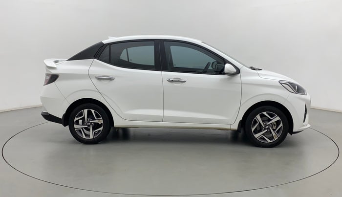 2022 Hyundai AURA SX 1.2 (O), Petrol, Manual, 7,030 km, Right Side View