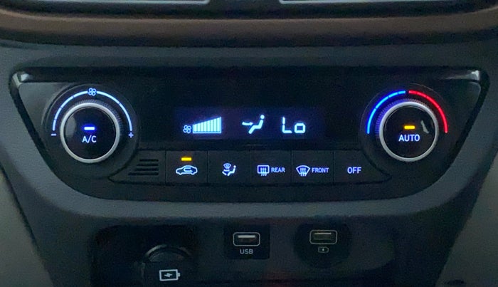 2022 Hyundai AURA SX 1.2 (O), Petrol, Manual, 7,030 km, Automatic Climate Control