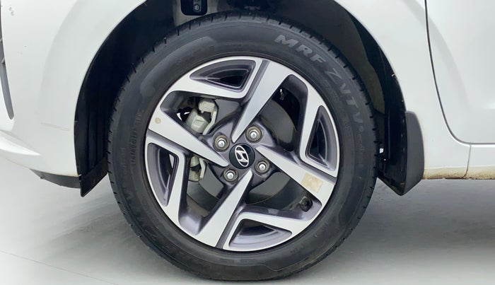 2022 Hyundai AURA SX 1.2 (O), Petrol, Manual, 7,030 km, Left Front Wheel