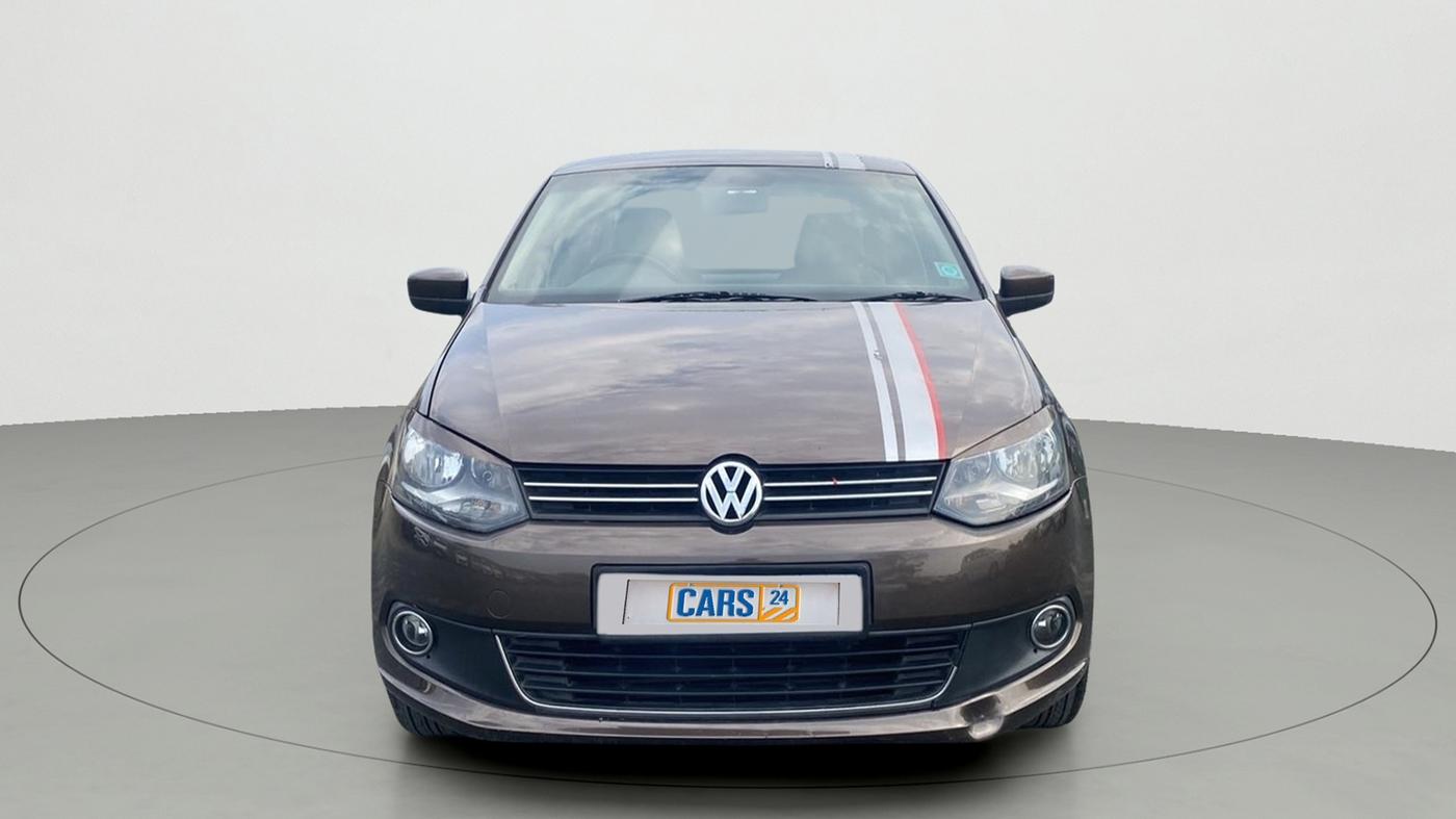 2015 Volkswagen Vento HIGHLINE 1.5 AT, Diesel, Automatic, 92,517 km, Front