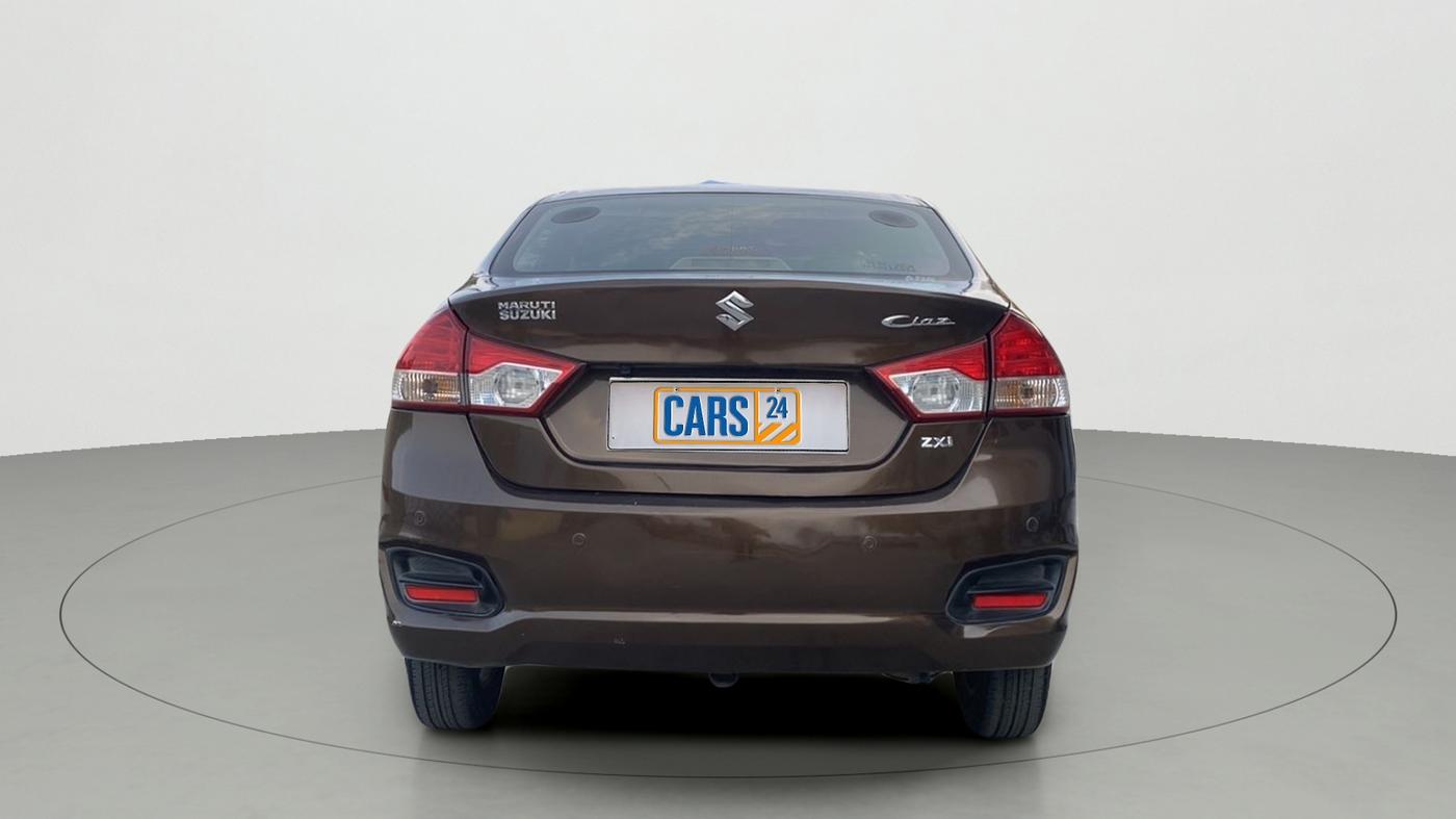 2015 Maruti Ciaz ZXI, Petrol, Manual, 60,412 km, Back/Rear