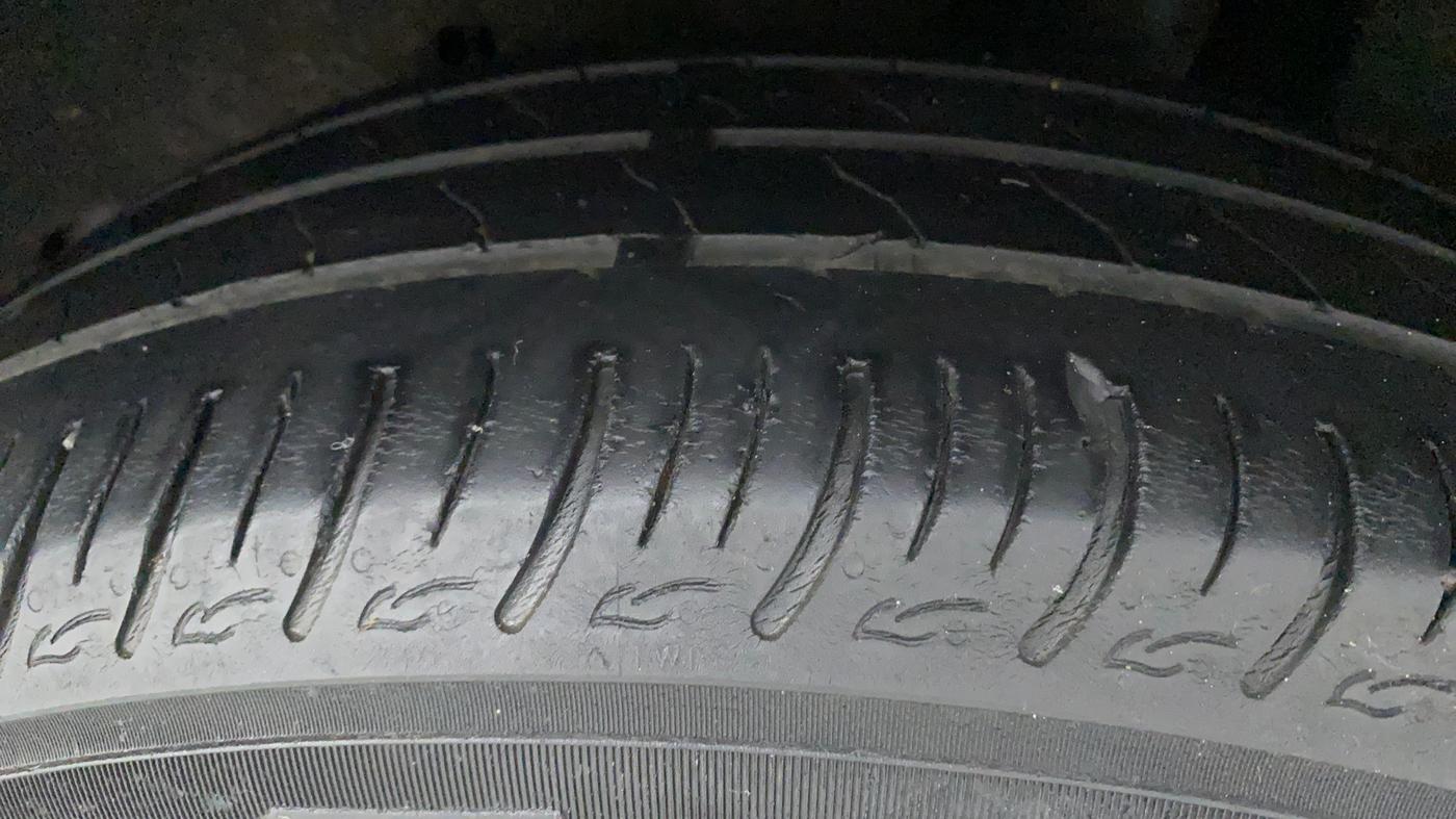 2020 Maruti Baleno DELTA PETROL 1.2, Petrol, Manual, 73,659 km, Left Rear Tyre Tread
