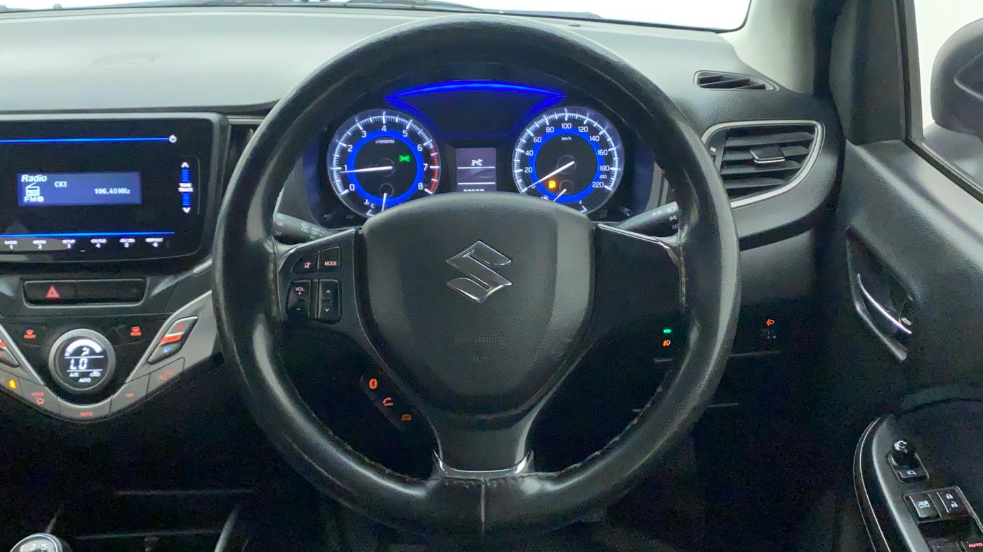 2020 Maruti Baleno DELTA PETROL 1.2, Petrol, Manual, 73,659 km, Steering Wheel Close Up
