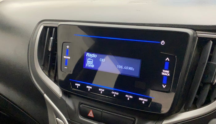 2020 Maruti Baleno DELTA PETROL 1.2, Petrol, Manual, 73,659 km, Infotainment system - AM/FM Radio - Not Working