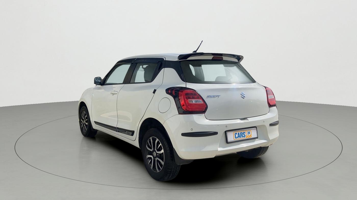 2020 Maruti Swift VXI AMT, Petrol, Automatic, 64,086 km, Left Back Diagonal