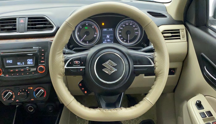 2017 Maruti Dzire VDI AMT, Diesel, Automatic, 91,190 km, Steering Wheel Close Up