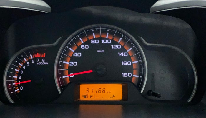 2017 Maruti Alto K10 VXI, Petrol, Manual, 31,097 km, Odometer Image