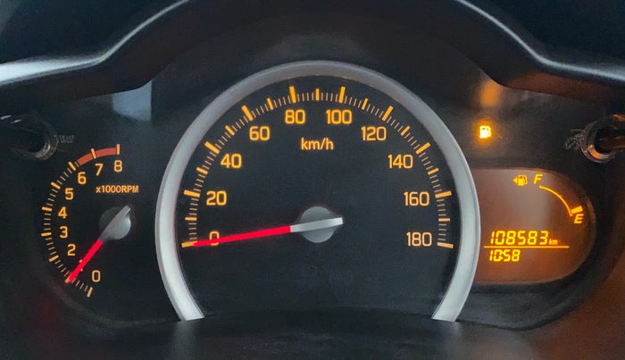 2016 Maruti Celerio ZXI (O), Petrol, Manual, 1,08,582 km, Odometer Image