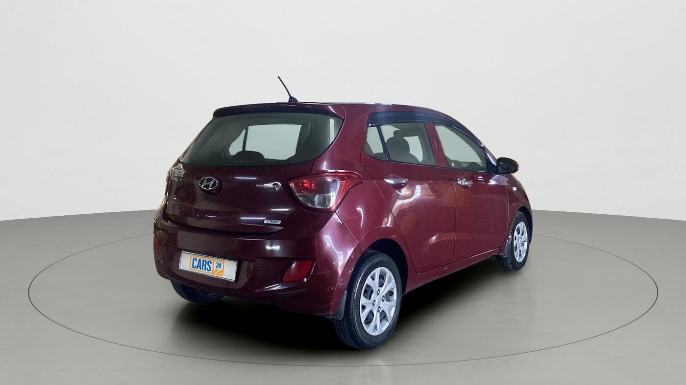 2014 Hyundai Grand i10 MAGNA 1.1 CRDI, Diesel, Manual, 98,341 km, Right Back Diagonal