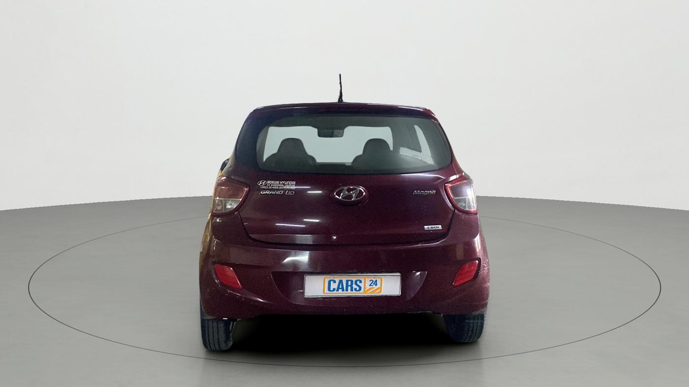 2014 Hyundai Grand i10 MAGNA 1.1 CRDI, Diesel, Manual, 98,341 km, Back/Rear