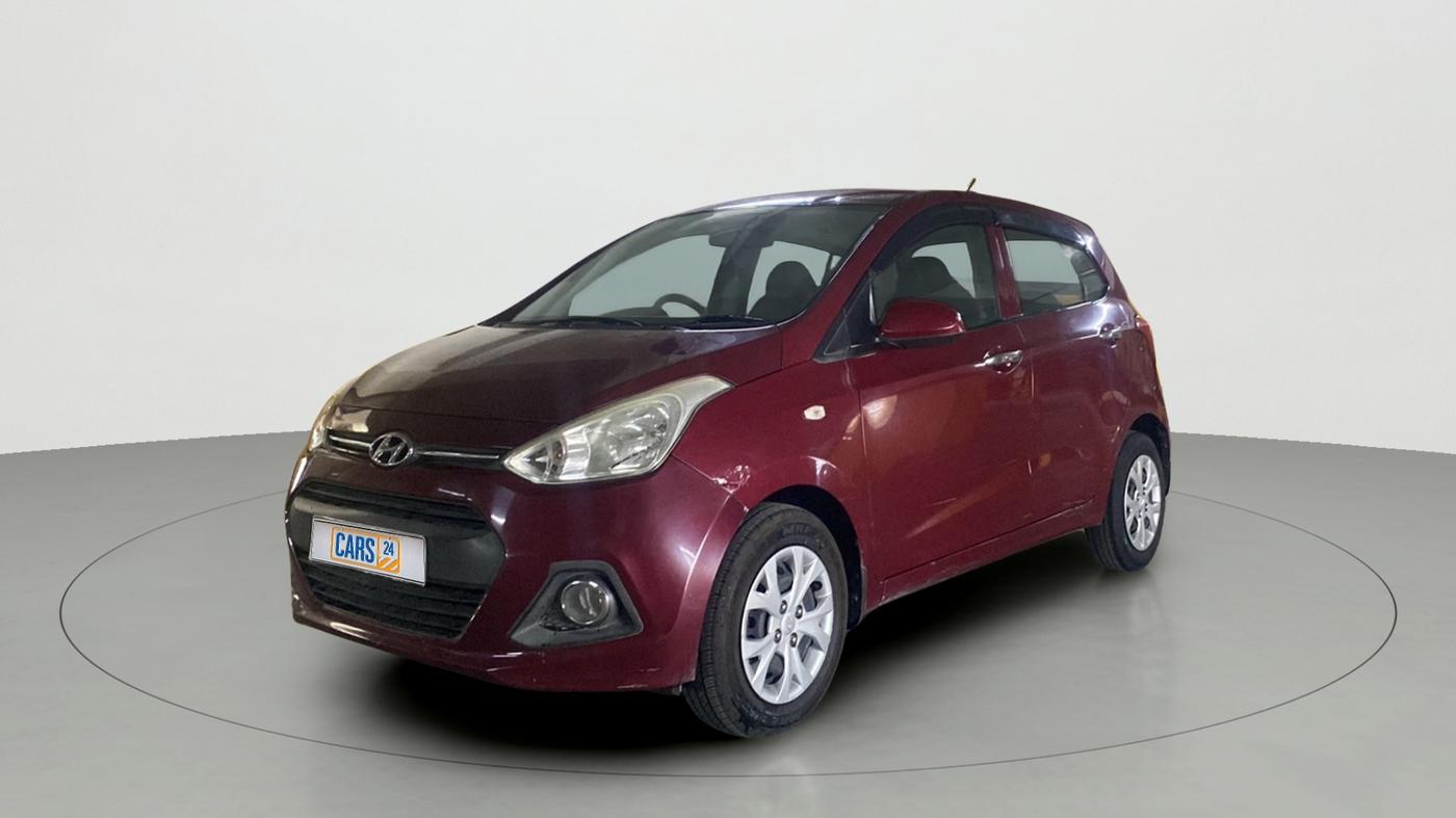 2014 Hyundai Grand i10 MAGNA 1.1 CRDI, Diesel, Manual, 98,341 km, Left Front Diagonal