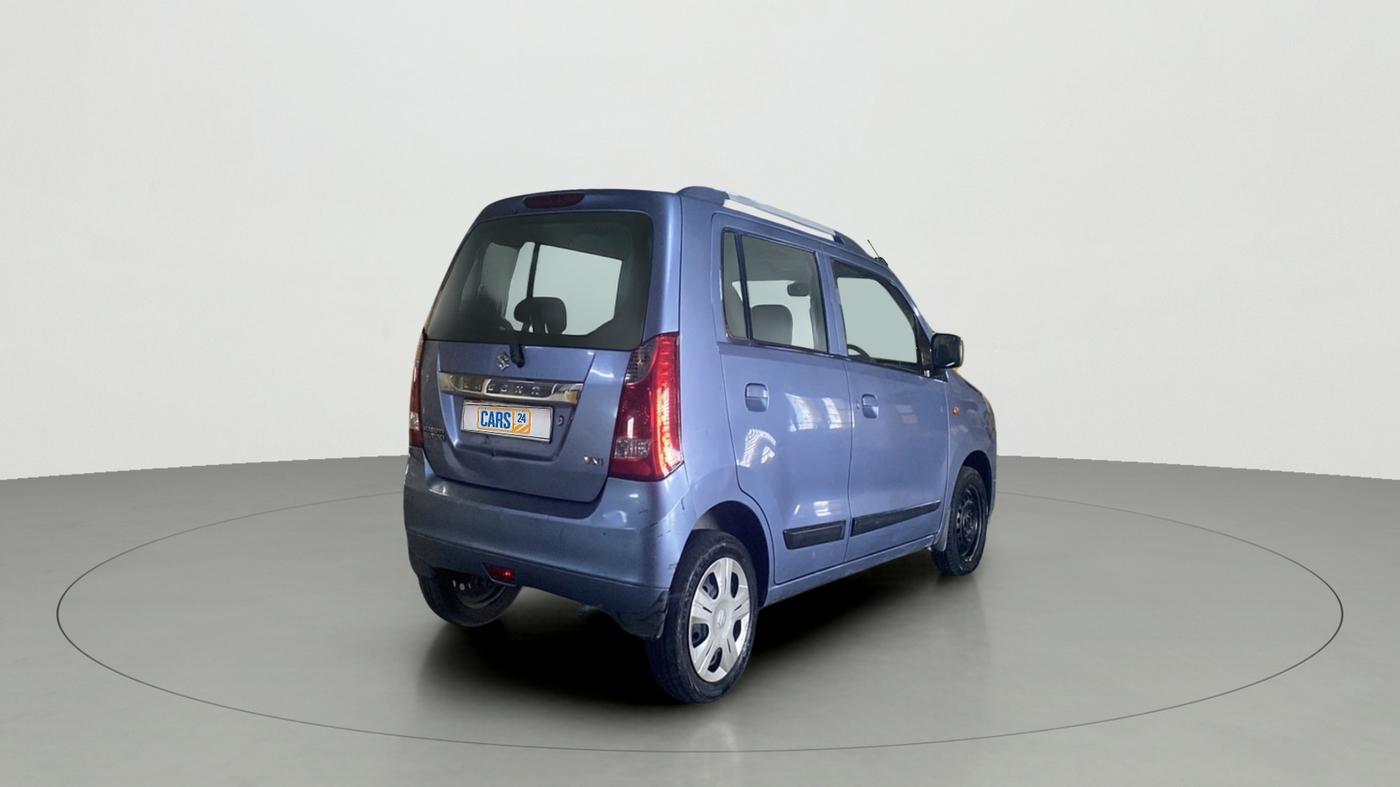 2013 Maruti Wagon R 1.0 VXI, Petrol, Manual, 66,814 km, Right Back Diagonal